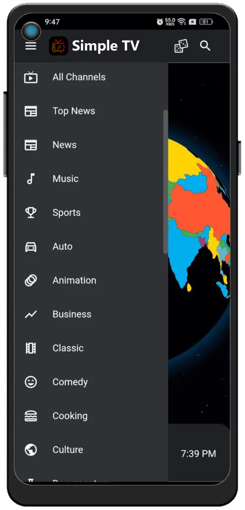 Simple TVScreenshot 3